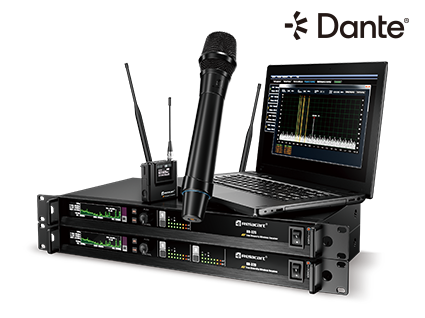 Digital Hybrid Dante Wireless Microphone System